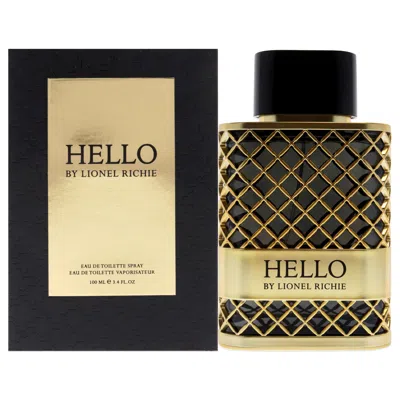 Lionel Richie Hello By  For Men - 3.4 oz Edt Spray In Multi