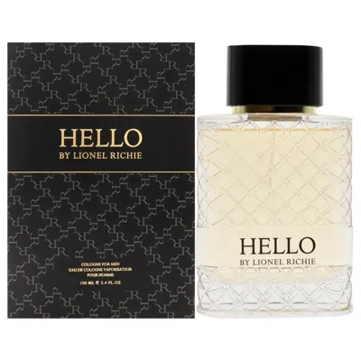 Lionel Richie Hello By  For Men - 3.4 oz Edc Spray In Multi