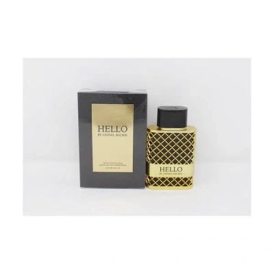 Lionel Richie Hello For Men Eau De Toilette Spray 3.4 oz