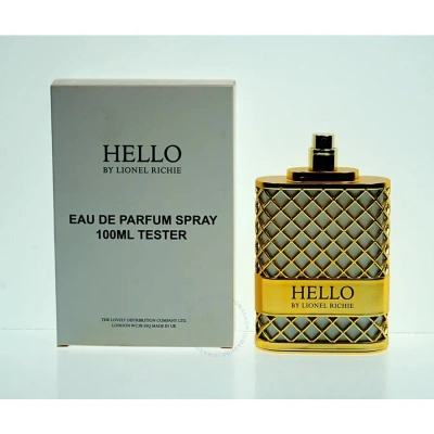 Lionel Richie Ladies Hello Edp Spray 3.33 oz (tester) Fragrances 5060426155659 In White