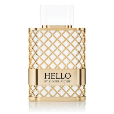 Lionel Richie Ladies Hello Edt 3.4 oz (tester) Fragrances 5060426156120 In Pink
