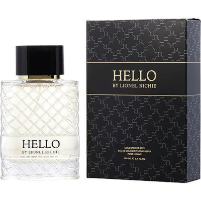 Lionel Richie Men's Hello Edc Spray 3.4 oz Fragrances 5060426155963 In White