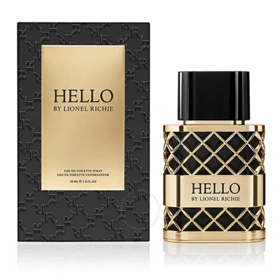 Lionel Richie Men's Hello Edt 1.0 oz Fragrances 5060426154461 In Mint / Violet