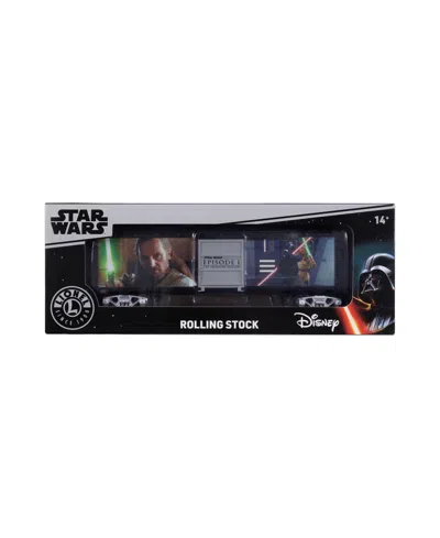 Lionel Star Wars Lightsaber Series Darth Maul Vs. Qui-gon Jin Illuminated Boxcar In Transparent