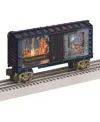 Lionel Thomas Kinkade Disney Mickey And Minnie Christmas Lodge Boxcar In Multi