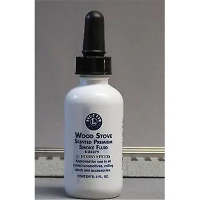 Lionel Wood Stove Scented Smoke Fluid In White