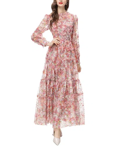 Lionello Salvi Maxi Dess In Burgundy