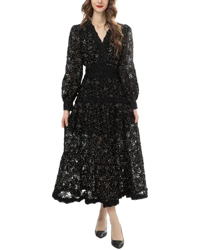 Lionello Salvi Maxi Dress In Black