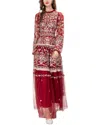 Lionello Salvi Maxi Dress In Red