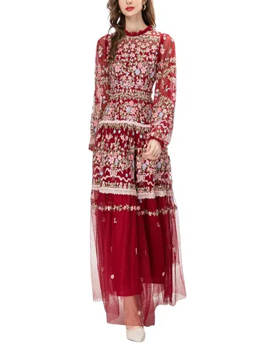 Lionello Salvi Maxi Dress In Red