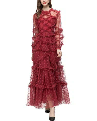 Lionello Salvi Maxi Dress In Red