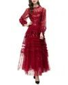 Lionello Salvi Maxi Dress In Red