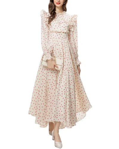 Lionello Salvi Midi Dress In Neutral