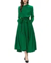 Lionello Salvi Midi Dress In Green