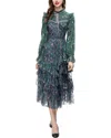 Lionello Salvi Midi Dress In Green
