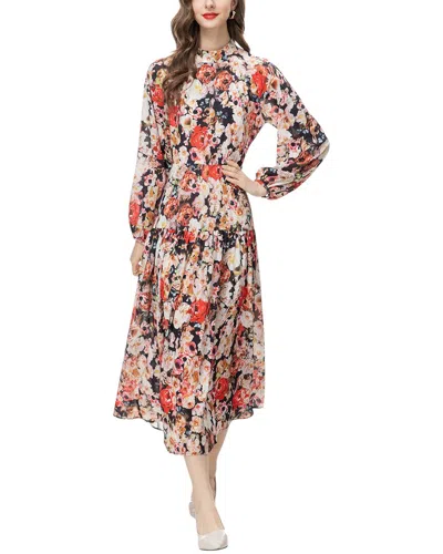 Lionello Salvi Midi Dress In Multi