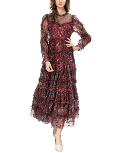 Lionello Salvi Midi Dress In Brown