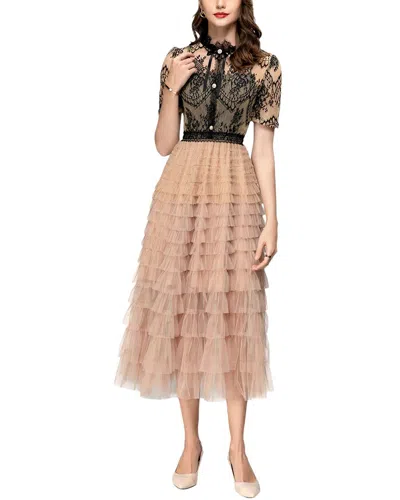 Lionello Salvi Midi Dress In Neutral