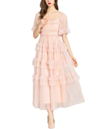 Lionello Salvi Midi Dress In Pink