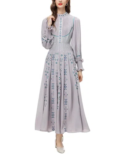 Lionello Salvi Midi Dress In Purple
