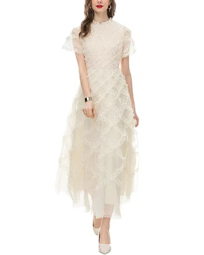 Lionello Salvi Midi Dress In White