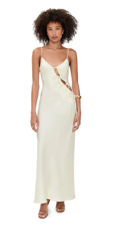 Lioness About A Girl Maxi Dress Butter Yellow