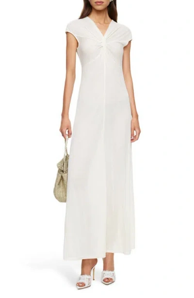 Lioness Adriana Twist Front Maxi Dress In White