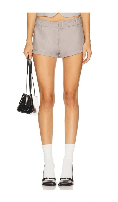 Lioness Afterglow Mini Short In Neutral