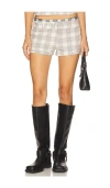 Lioness Afterglow Mini Short In Gray