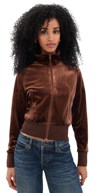 Lioness Alba Jacket Chocolate In Brown