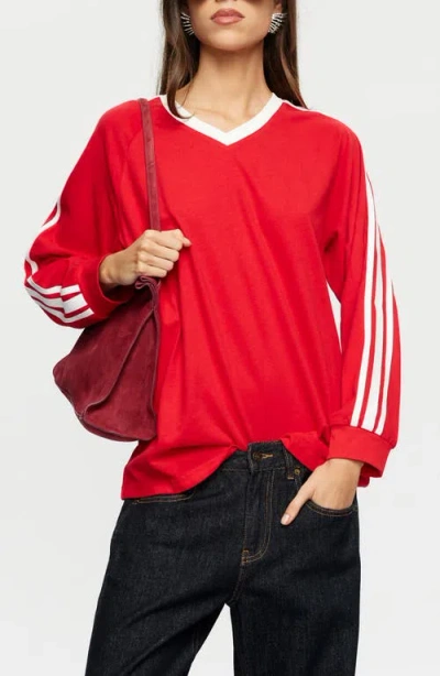 Lioness All Stars Long Sleeve T-shirt In Rouge