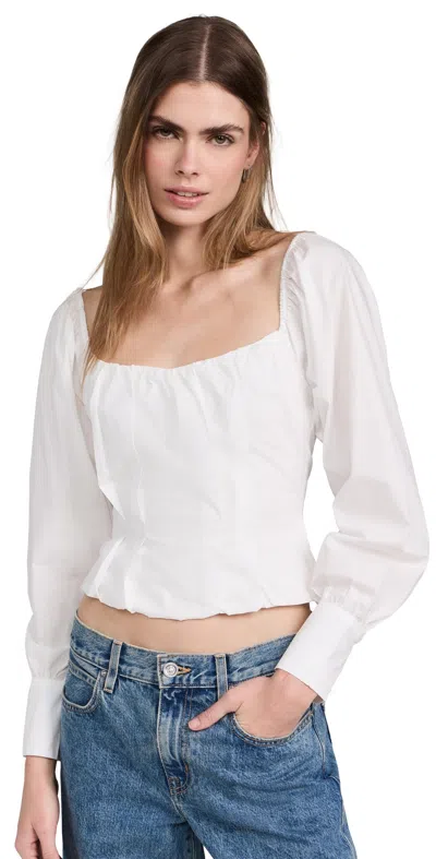 Lioness Almost Famous Long Sleeve Top Porcelain
