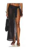 Lioness X Revolve Amore Maxi Skirt In Black