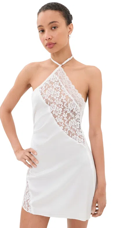 Lioness Amore Mini Dress Moonlight In White