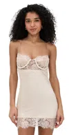 Lioness Angelic Mini Dress Ivory In Gold