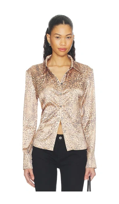 Lioness Angelic Shirt In Animal Print