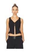 Lioness Backstage Vest In Black