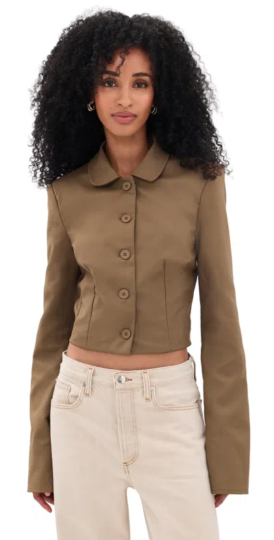 Lioness Balmy Jacket Camel In Blue