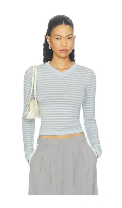 Lioness Barbie Long Sleeve Top In Blue