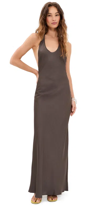 Lioness Bare Maxi Dress Mocca