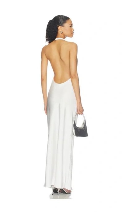 Lioness Bare Maxi Dress In Porcelain