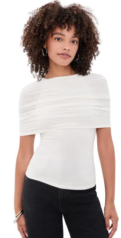 Lioness Bella Vita Top Porcelain In White
