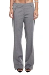 Lioness Bessette Low Rise Chain Detail Plaid Pants