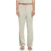 Lioness Bessette Low Rise Pants In Matcha