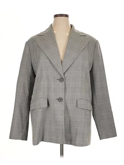 Pre-owned Lioness Blazer Jacket In Gray