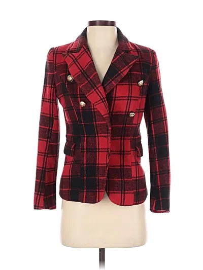 Pre-owned Lioness Blazer Jacket In Red