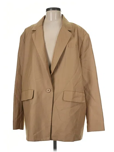 Pre-owned Lioness Blazer Jacket In Tan