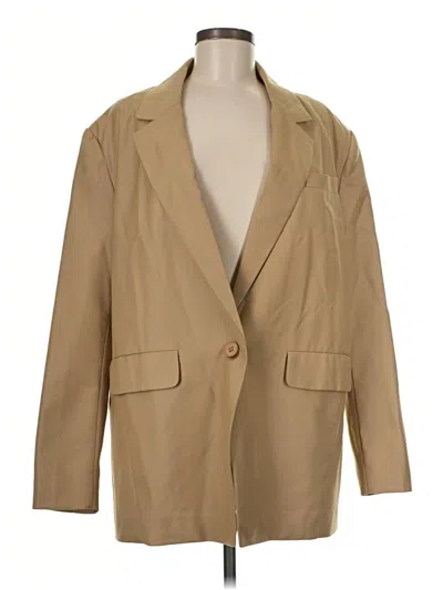 Pre-owned Lioness Blazer Jacket In Tan