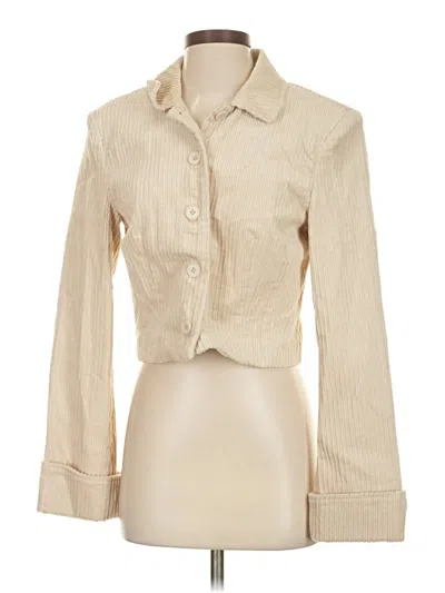 Pre-owned Lioness Blazer Jacket In White