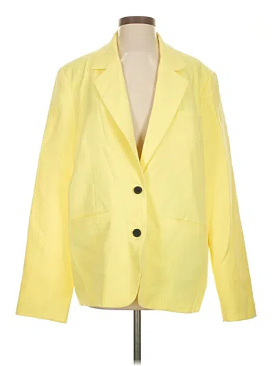 Pre-owned Lioness Blazer Jacket In Yellow